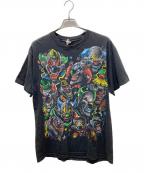 ALSTYLE APPAREL & ACTIVEWEARアレスタイルアパレル＆アクティブウェア）の古着「プリントTシャツ」｜ブラック