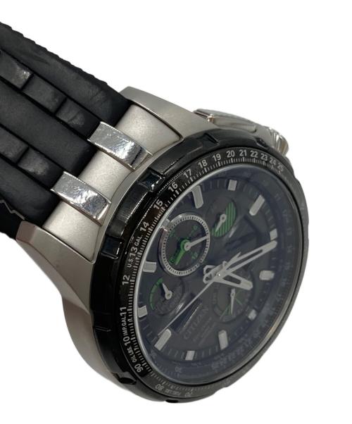 CITIZEN（シチズン）CITIZEN (シチズン) Eco-Drive SKYHAWK ブラックの古着・服飾アイテム