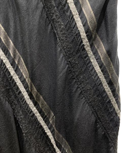 EIKO KONDO（エイココンドウ）eiko kondo (エイココンドウ) 総柄スカート ネイビー サイズ:記載無しの為実寸参照の古着・服飾アイテム