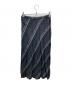 eiko kondo (エイココンドウ) 総柄スカート ネイビー サイズ:記載無しの為実寸参照：3000円