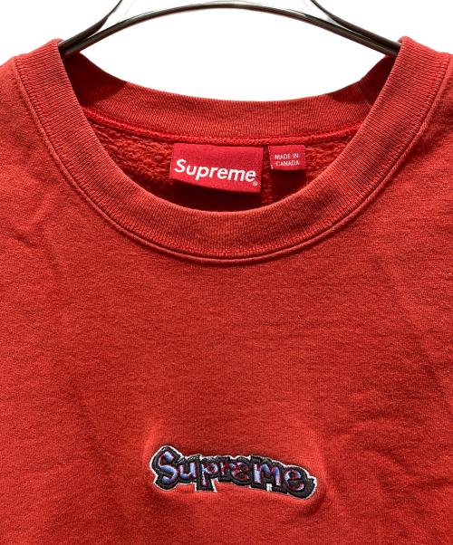 SUPREME（シュプリーム）SUPREME (シュプリーム) Gonz logo Crewneck レッド サイズ:Ｌの古着・服飾アイテム