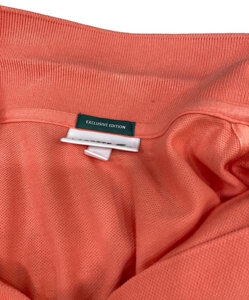 LACOSTE（ラコステ）LACOSTE (ラコステ) ポロシャツ オレンジ サイズ:Mの古着・服飾アイテム