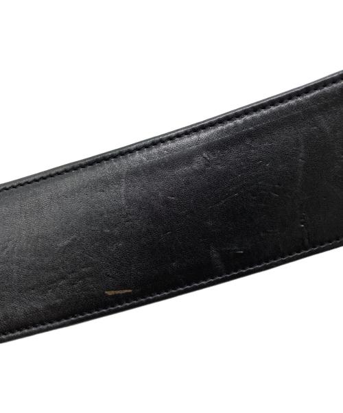 LOEWE（ロエベ）LOEWE (ロエベ) レザーベルト ブラック サイズ:75の古着・服飾アイテム