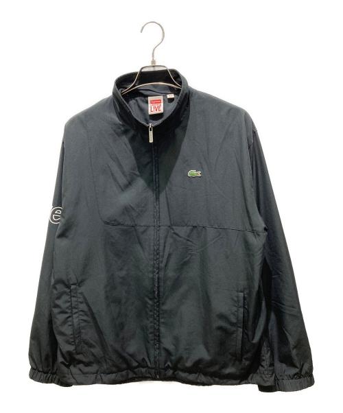 SUPREME（シュプリーム）Supreme (シュプリーム) LACOSTE (ラコステ) Track Jacket（トラックジャケット） ブラック サイズ:Lの古着・服飾アイテム
