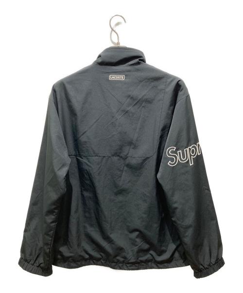 SUPREME（シュプリーム）Supreme (シュプリーム) LACOSTE (ラコステ) Track Jacket（トラックジャケット） ブラック サイズ:Lの古着・服飾アイテム