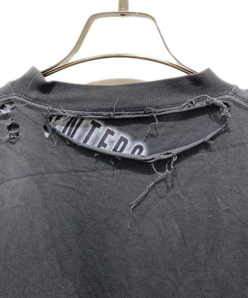 BALENCIAGA（バレンシアガ）BALENCIAGA (バレンシアガ) OVERSIZED REPAIRED T-SHIRT ブラック サイズ:4の古着・服飾アイテム