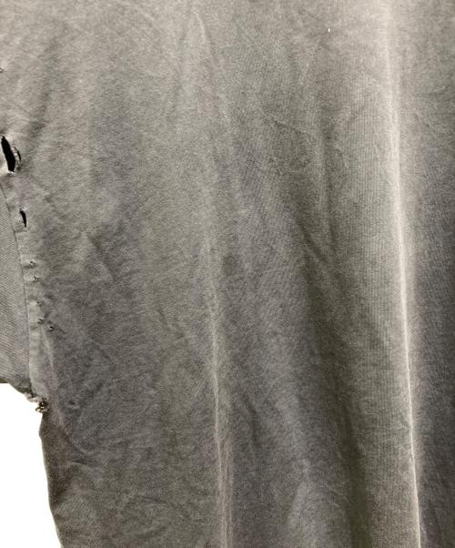 BALENCIAGA（バレンシアガ）BALENCIAGA (バレンシアガ) OVERSIZED REPAIRED T-SHIRT ブラック サイズ:4の古着・服飾アイテム