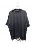 BALENCIAGA（バレンシアガ）の古着「OVERSIZED REPAIRED T-SHIRT」｜ブラック