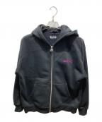 SUPPLIERサプライヤー）の古着「Outline Cross Zip Hoodie」｜ブラック