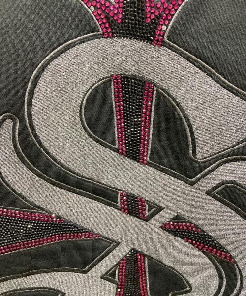 SUPPLIER（サプライヤー）SUPPLIER (サプライヤー) Outline Cross Zip Hoodie ブラック サイズ:Sの古着・服飾アイテム