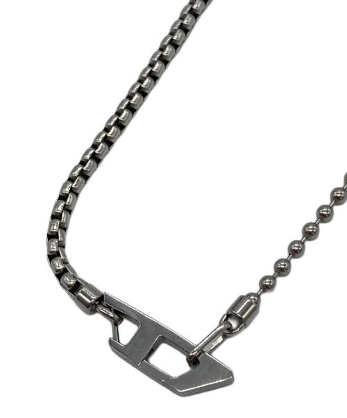 DIESEL（ディーゼル）DIESEL (ディーゼル) STEEL ネックレス シルバーの古着・服飾アイテム
