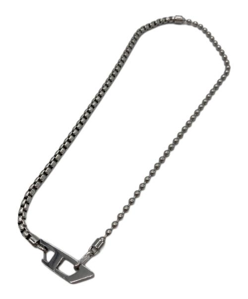 DIESEL（ディーゼル）DIESEL (ディーゼル) STEEL ネックレス シルバーの古着・服飾アイテム
