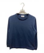 NEUTRALWORKSニュートラルワークス）の古着「ミディアムドライジャージーロングスリーブクルー」｜ネイビー