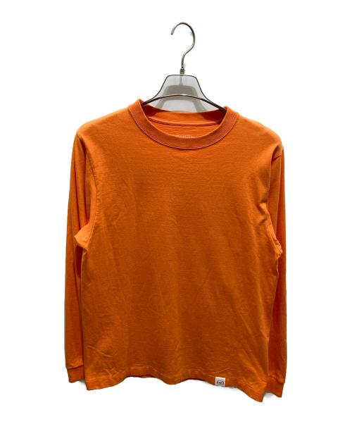 permanent union（パーマネントユニオン）permanent union (パーマネントユニオン) ロングスリーブカットソー オレンジ サイズ:Sの古着・服飾アイテム