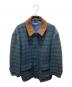 BROOKS BROTHERS（ブルックスブラザーズ）の古着「ウールチェックコート」｜ネイビー