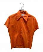 LIN WALTER-）の古着「半袖シャツ」｜オレンジ