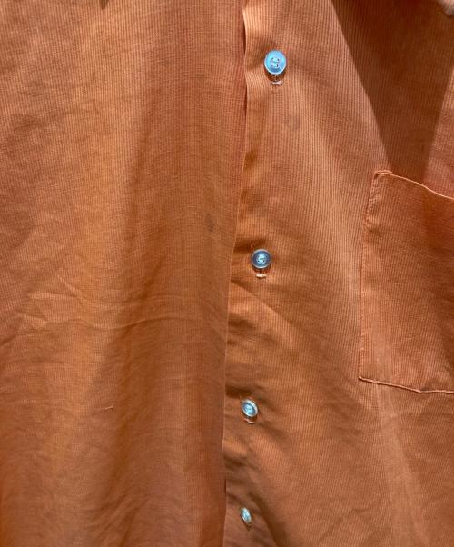 LIN WALTER（-）LIN WALTER (-) 半袖シャツ オレンジ サイズ:Mの古着・服飾アイテム