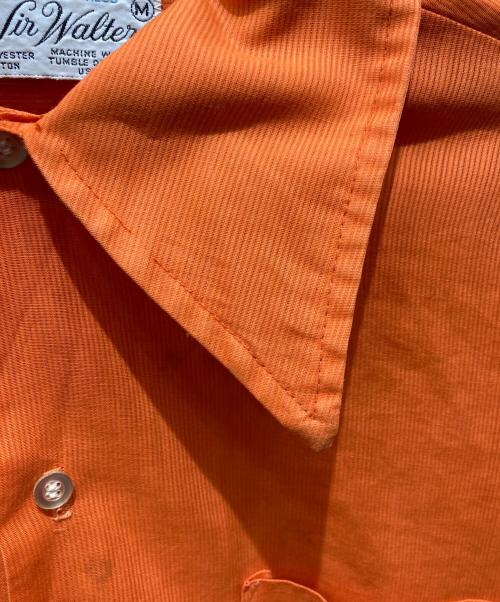 LIN WALTER（-）LIN WALTER (-) 半袖シャツ オレンジ サイズ:Mの古着・服飾アイテム