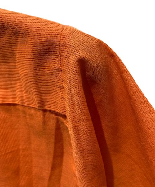 LIN WALTER（-）LIN WALTER (-) 半袖シャツ オレンジ サイズ:Mの古着・服飾アイテム