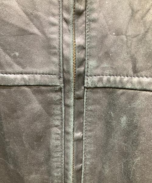 Columbia（コロンビア）Columbia (コロンビア) レザージャケット ブラック サイズ:XLの古着・服飾アイテム