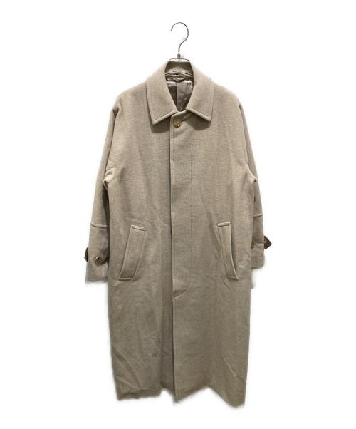 AURALEE（オーラリー）AURALEE (オーラリー) Ron Herman (ロンハーマン) CASHMERE WOOL MOSSER BIG COAT ベージュの古着・服飾アイテム