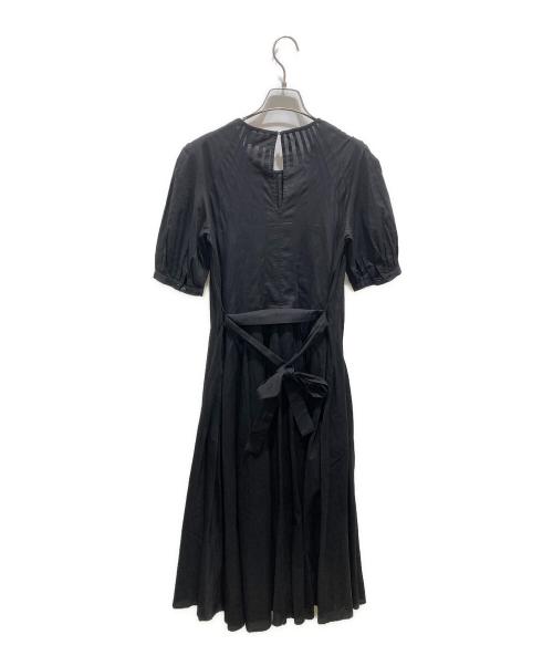 merlette（マーレット）Merlette (マーレット) Ron Herman (ロンハーマン) コットンギャザーワンピース ブラック サイズ:XSの古着・服飾アイテム