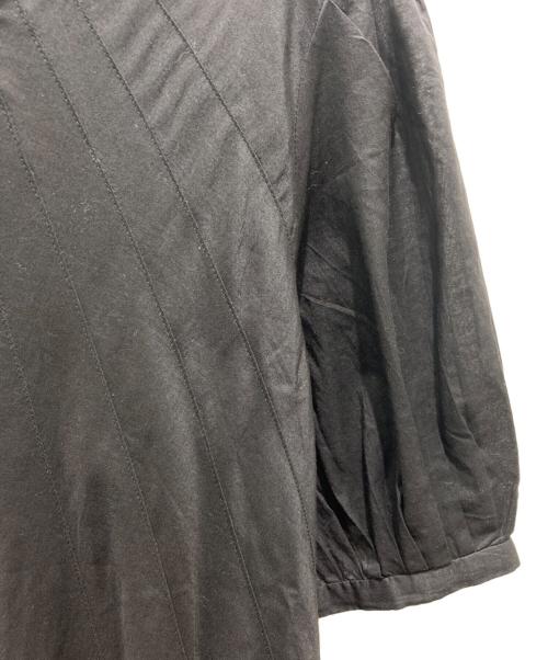 merlette（マーレット）Merlette (マーレット) Ron Herman (ロンハーマン) コットンギャザーワンピース ブラック サイズ:XSの古着・服飾アイテム