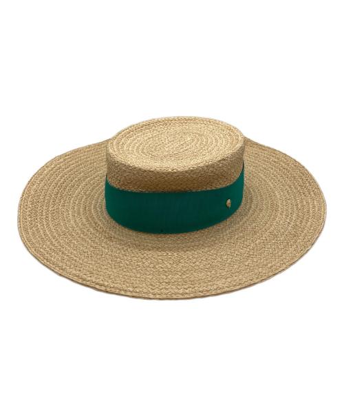 HELEN KAMINSKI（ヘレンカミンスキー）HELEN KAMINSKI (ヘレンカミンスキー) MISS BLOOM WIDE ベージュ 未使用品の古着・服飾アイテム