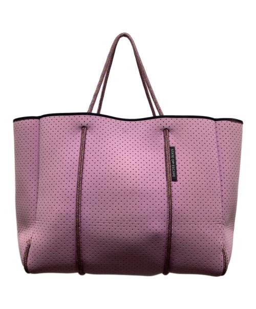 STATE OF ESCAPE（ステイトオブエスケープ）STATE OF ESCAPE (ステイトオブエスケープ) ポーチ付きハンドバッグ パープルの古着・服飾アイテム