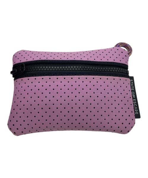 STATE OF ESCAPE（ステイトオブエスケープ）STATE OF ESCAPE (ステイトオブエスケープ) ポーチ付きハンドバッグ パープルの古着・服飾アイテム