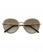 CHANELシャネル）の古着「サングラス」｜ゴールド