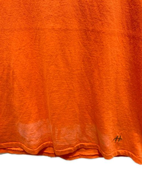 Hanes（ヘインズ）Hanes (ヘインズ) プリントTシャツ オレンジ サイズ:Lの古着・服飾アイテム