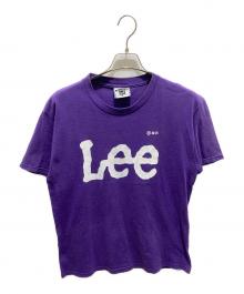 LEE（リー）の古着「ロゴプリントTシャツ」｜パープル