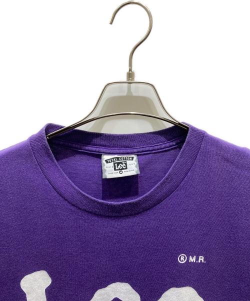 LEE（リー）LEE (リー) ロゴプリントTシャツ パープル サイズ:Mの古着・服飾アイテム