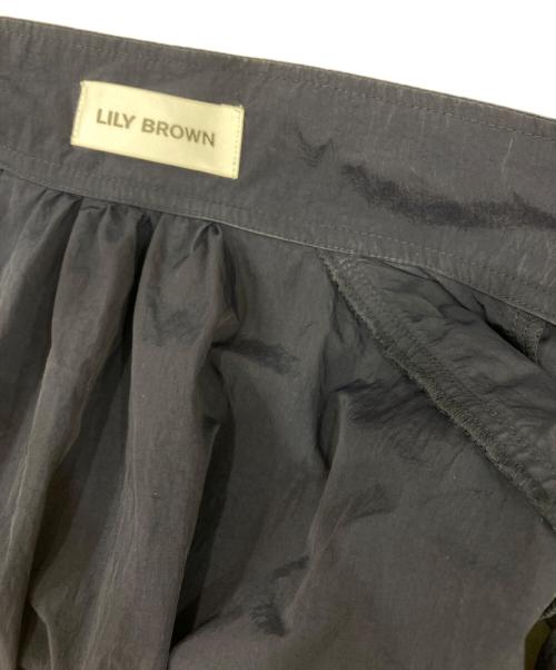 Lily Brown（リリーブラウン）Lily Brown (リリーブラウン) トラックジャンパーワンピース ネイビー サイズ:Fの古着・服飾アイテム