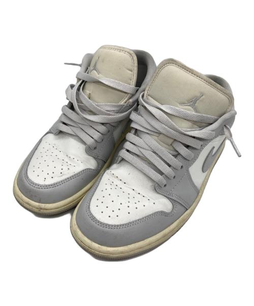 NIKE（ナイキ）NIKE (ナイキ) AIR JORDAN 1 LOW グレー サイズ:24の古着・服飾アイテム
