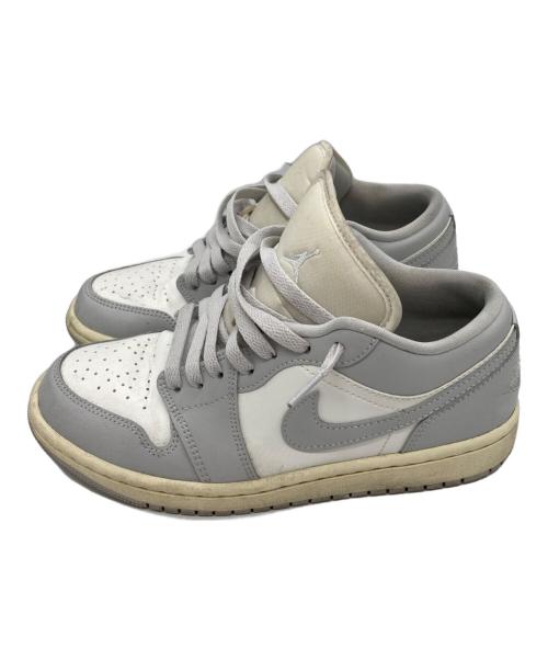 NIKE（ナイキ）NIKE (ナイキ) AIR JORDAN 1 LOW グレー サイズ:24の古着・服飾アイテム