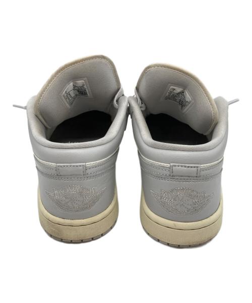 NIKE（ナイキ）NIKE (ナイキ) AIR JORDAN 1 LOW グレー サイズ:24の古着・服飾アイテム