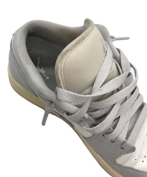 NIKE（ナイキ）NIKE (ナイキ) AIR JORDAN 1 LOW グレー サイズ:24の古着・服飾アイテム