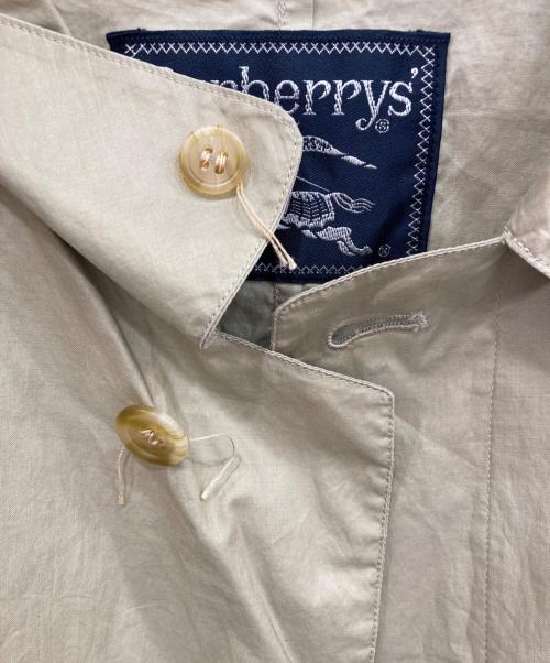 Burberry's（バーバリー）Burberry's (バーバリーズ) コットンロングコート ベージュ サイズ:記載無しの為実寸参照の古着・服飾アイテム