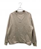 Acne studiosアクネ ストゥディオス）の古着「ロゴクルーネック セーター」｜ブラウン