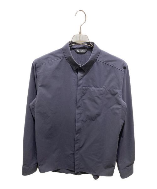 milestone（マイルストーン）milestone (マイルストーン) daybreak Long Sleeve Shirt グレー サイズ:Mの古着・服飾アイテム