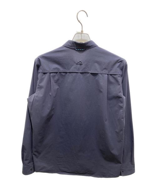 milestone（マイルストーン）milestone (マイルストーン) daybreak Long Sleeve Shirt グレー サイズ:Mの古着・服飾アイテム