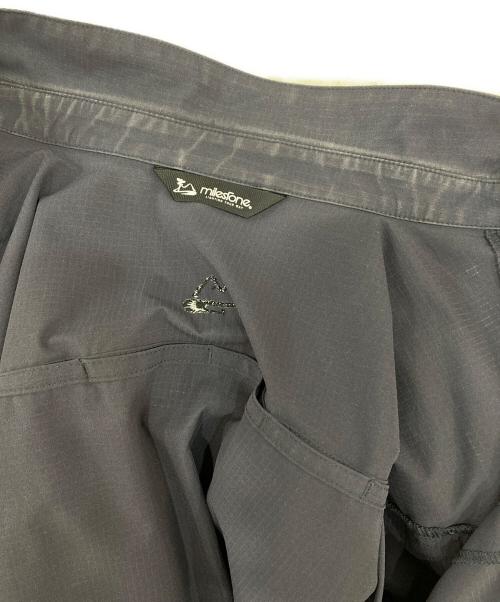 milestone（マイルストーン）milestone (マイルストーン) daybreak Long Sleeve Shirt グレー サイズ:Mの古着・服飾アイテム