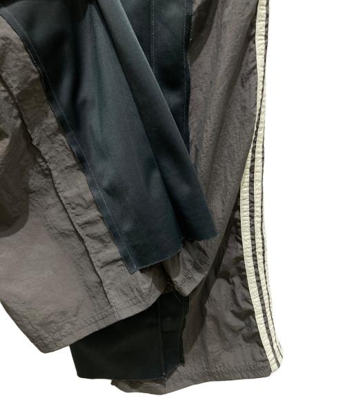 etsinta（エシンタ）etsinta (エシンタ) リメイクトラックパンツ グレー サイズ:Mの古着・服飾アイテム