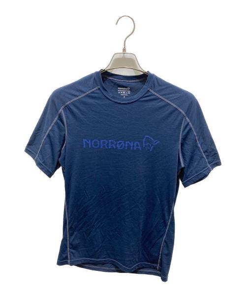 norrona（ノローナ）norrona (ノローナ) Falketind Equaliser Merino T-Shirt ネイビー サイズ:Sの古着・服飾アイテム