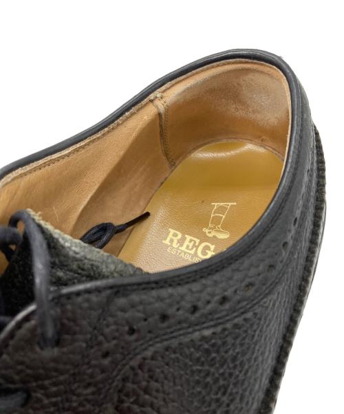 REGAL（リーガル）REGAL (リーガル) ウィングチップシューズ ブラック サイズ:6の古着・服飾アイテム