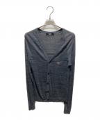 RAF BY RAF SIMONSラフバイ ラフシモンズ）の古着「ニットカーディガン」｜グレー
