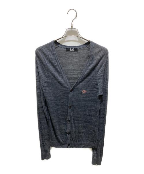 RAF BY RAF SIMONS（ラフバイ ラフシモンズ）RAF BY RAF SIMONS (ラフバイ ラフシモンズ) ニットカーディガン グレー サイズ:XSの古着・服飾アイテム