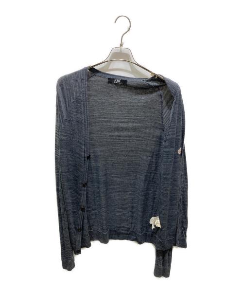 RAF BY RAF SIMONS（ラフバイ ラフシモンズ）RAF BY RAF SIMONS (ラフバイ ラフシモンズ) ニットカーディガン グレー サイズ:XSの古着・服飾アイテム